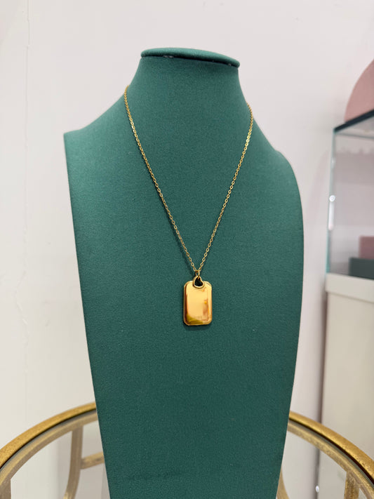 Collana Personalizzabile Piastra Cuore
