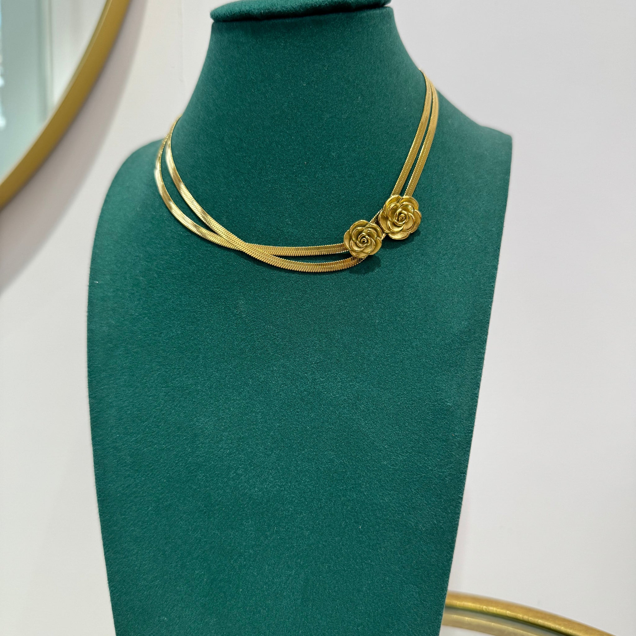 Collana Snake Rose