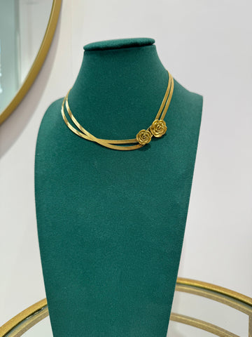 Collana Snake Rose