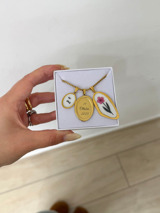 Ciondolo Personalizzabile Fluido
