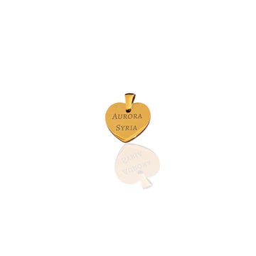 Ciondolo Personalizzabile Cuore