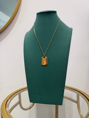 Collana Personalizzabile Piastra Cuore
