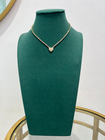 Collana Cuore Saliscendi