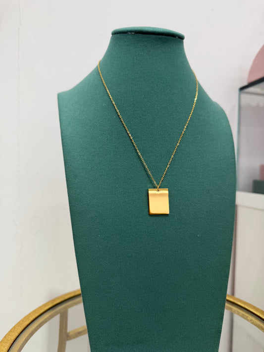 Collana Personalizzabile Piastra Basic