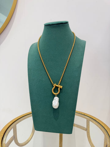 Collana Moschetto Perla