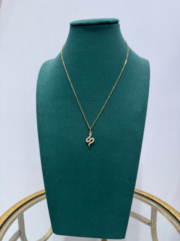 Collana Snake Pavè