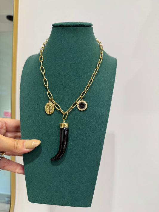 Collana Lucky Horn