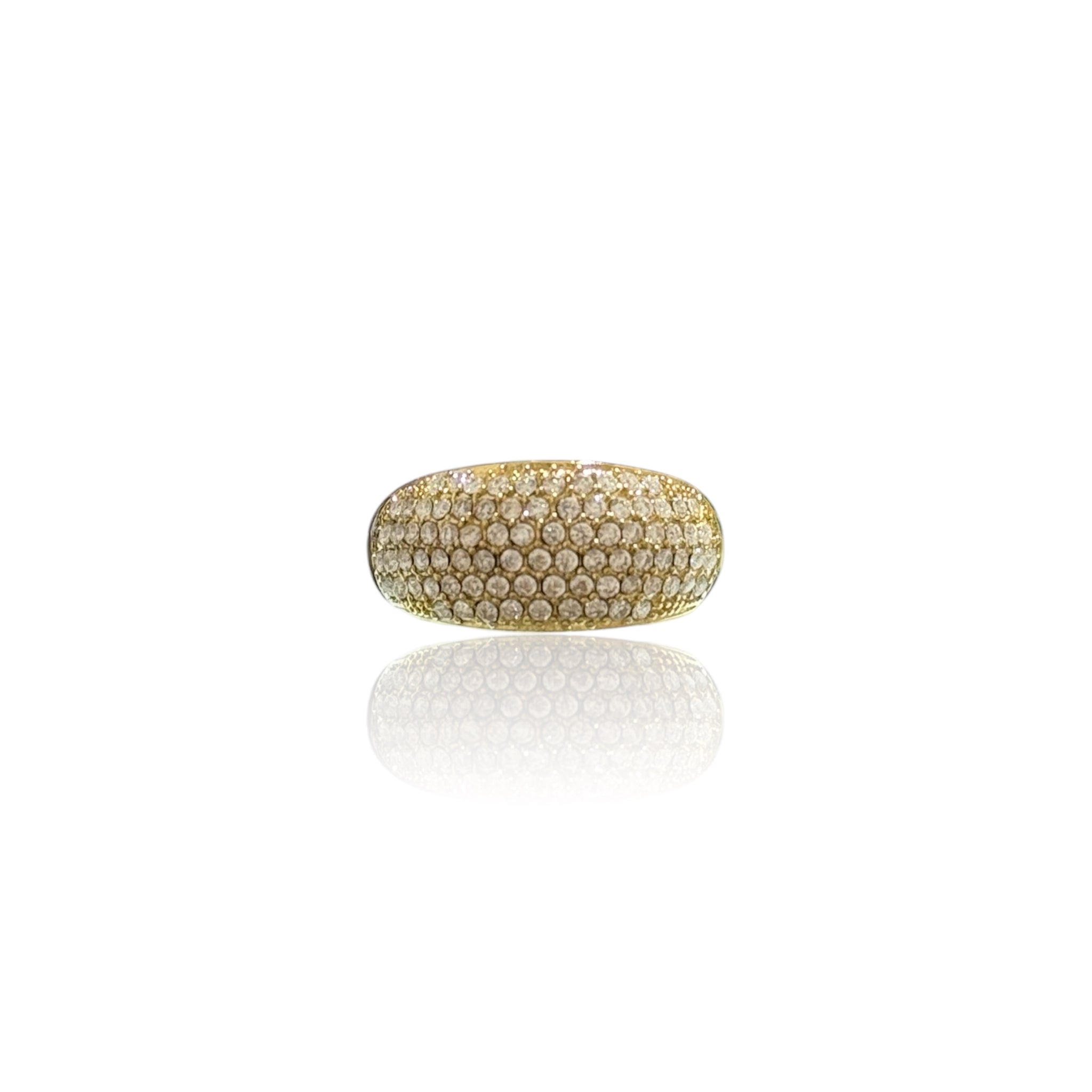 Anello Bomb Pavè