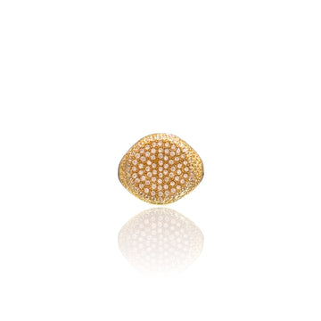 Anello Tondo Pavè
